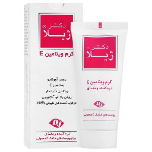 کرم ویتامین ای دکتر ژیلا مناسب پوست های خشک و معمولی ۵۰ گرم