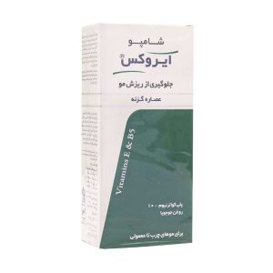 شامپو ضد ریزش موی گزنه ایروکس مناسب موهای چرب تا معمولی ۲۰۰ میلی لیتر