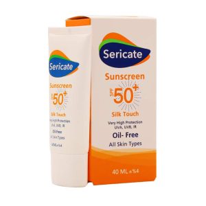 کرم ضد آفتاب (بدون رنگ) سیلک تاچ SPF50 سری کیت مناسب انواع پوست ۴۰ میلی لیتر