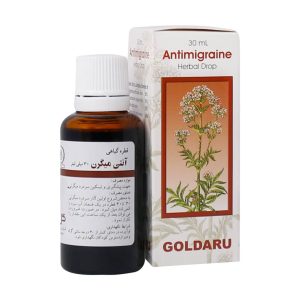 قطره خوراکی آنتی میگرن گل دارو ۳۰ میلی لیتر