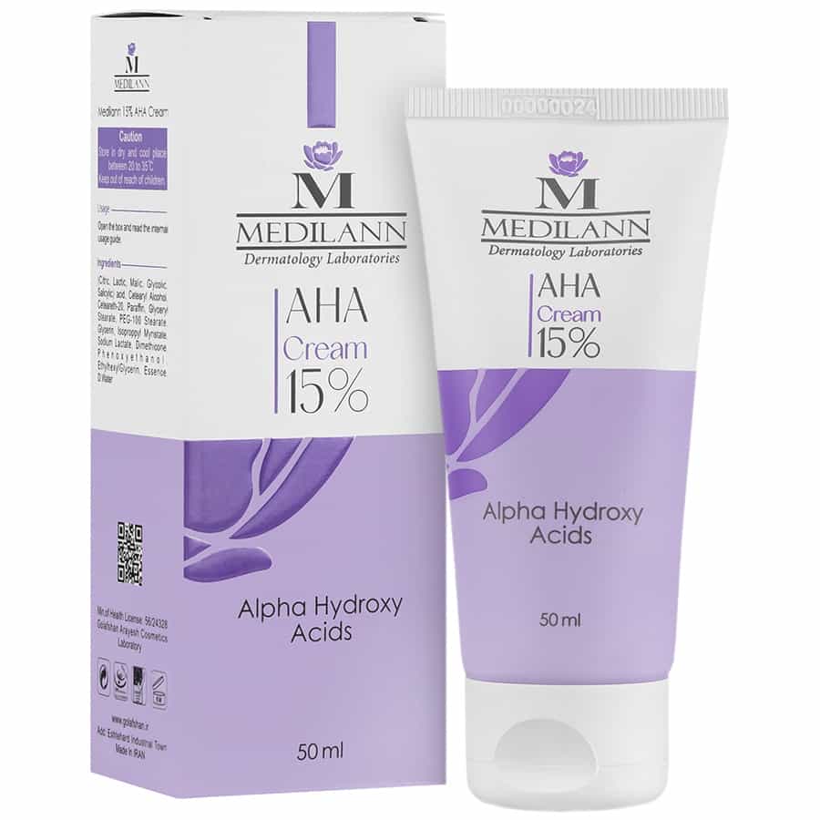 کرم لایه بردار A.H.A 15% مدیلن ۵۰ میلی لیتر