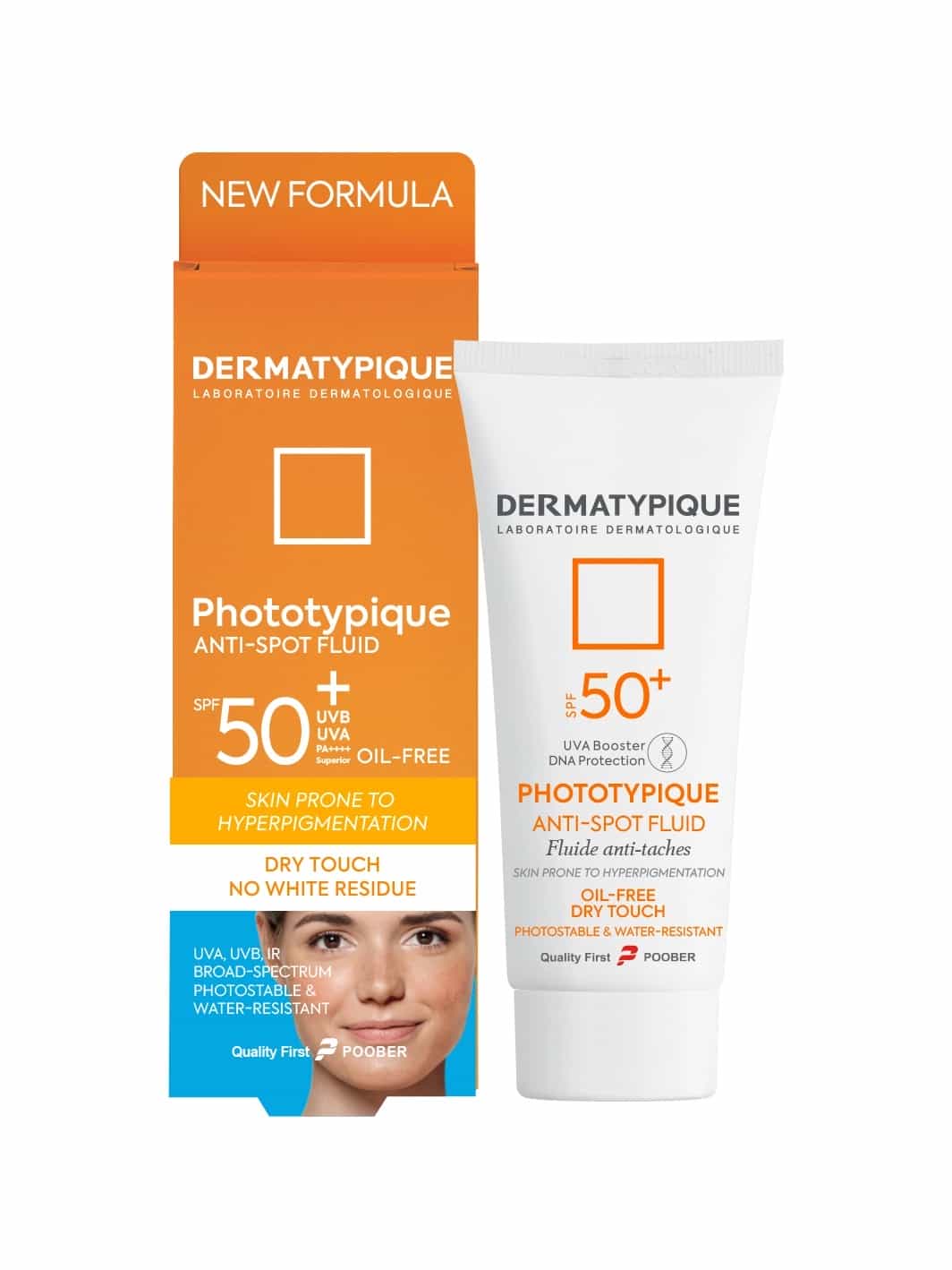 فلویید ضد آفتاب روشن کننده پوست SPF50 حجم ۴۰ میلی لیتر