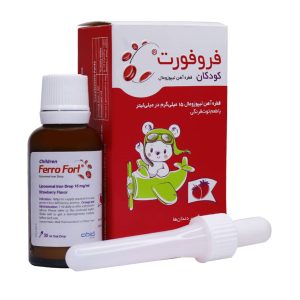 فروفورت کودکان عبیدی (قطره آهن لیپوزومال) 30 میلی لیتر