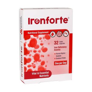 کپسول آیرون فورت فارمد سلامت سینا 32 عددی