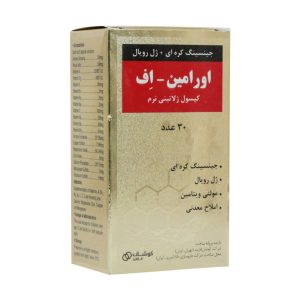 کپسول ژلاتینی اورامین اف کوشان فارمد ۳۰ عددی