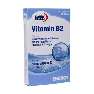 قرص ویتامین B2 یوروویتال ۶۰ عددی