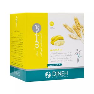 پی برن (P-Bran) دینه با طعم موز ساشه 20 عددی