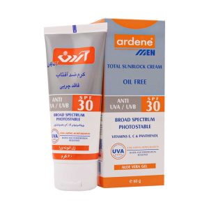کرم ضد آفتاب فاقد چربی آقایان آردن SPF30