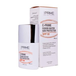 فلوئید ضد آفتاب SPF50 فیوژن واتر پرایم حاوی ویتامین سی 40 میلی لیتر