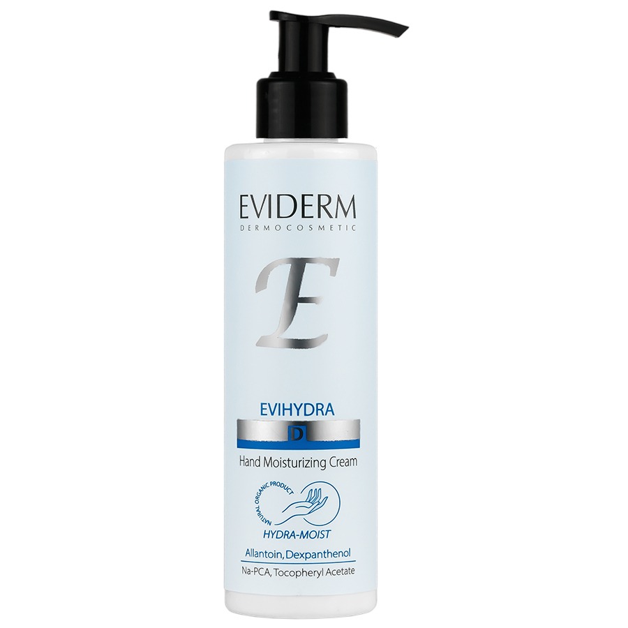 کرم مرطوب کننده دست اویدرم (Eviderm) مناسب پوست خشک ۲۰۰ میلی لیتر