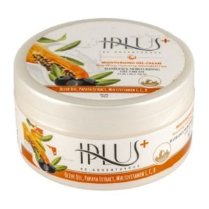 کرم ژل مرطوب کننده روغن زیتون و عصاره پاپایا آی پلاس (Iplus) 200 میلی لیتر