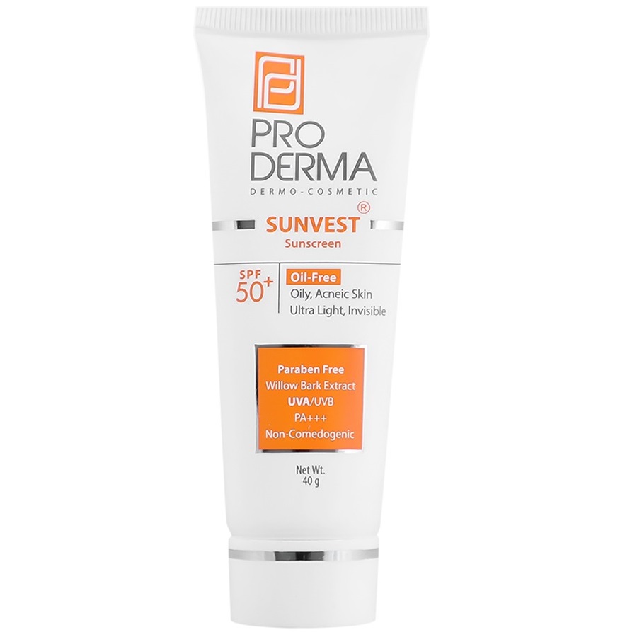 ضد آفتاب فاقد چربی پوست چرب SPF50 سان وست پرودرما ۴۰ گرم - تصویر 2