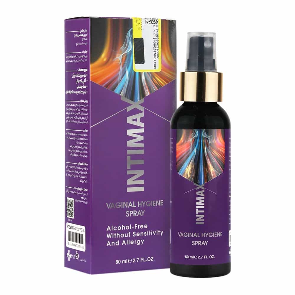 اسپری بهداشتی واژینال (Intimax) رایحه یوفوریا 80 میلی لیتر - تصویر 2