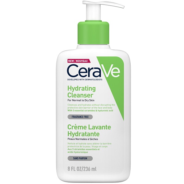ژل شستشو آبرسان سراوی (CeraVe) مناسب پوست خشک 236 میلی