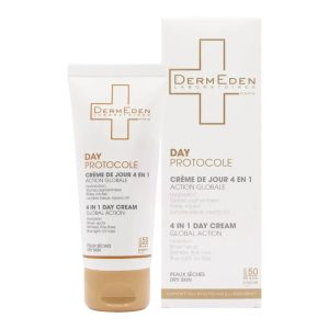کرم روز مناسب پوست های خشک درمدن (ِDermEden) SPF50 حجم 50 میلی