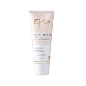 دی دی کرم رنگی (بژ روشن) درمدن SPF50 مناسب انواع پوست ۵۰ میلی لیتر