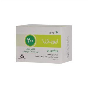 کپسول ویتامین ای ۲۰۰ واحد ایویژل دانا ۱۰۰ عدد